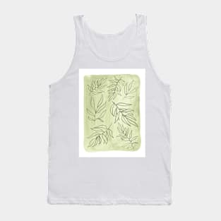 Green leaves 2 Tank Top